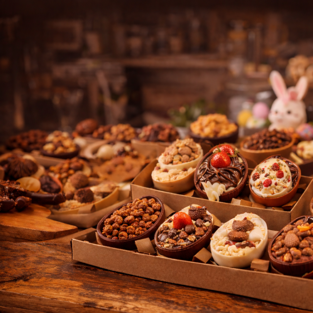 Ovos de Colher Gourmet - Páscoa Lucrativa